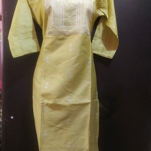 This Festive Offer  Long Kurti With Straight Pant