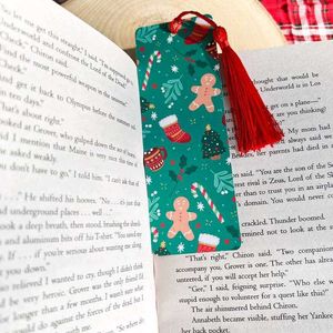 Hand-painted Christmas Themed Bookmarks