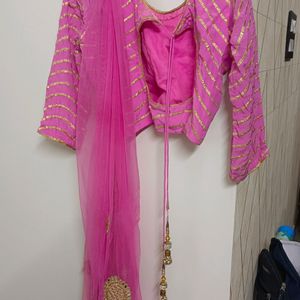 Lehenga Choli With Attached Dupatta