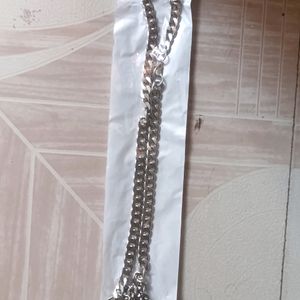 Neck Chain Jwellery - Silver Color