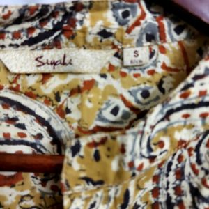 Siyahi Kalamkari Kurti