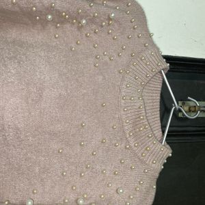 Pearl Pink Top. No Defects