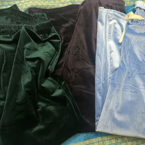 Emerald Green Velvet Pants NEW