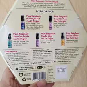 Plum Bodylovi'n Perfume Discovery Set