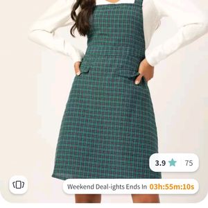 Dressberry Cotton Check Dress