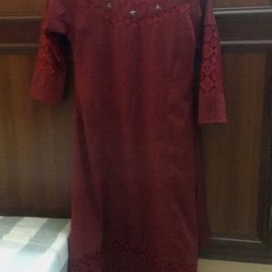 Red Colour Women Dress