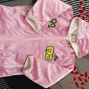 Baby Hoodie Jacket And Pant For Winter