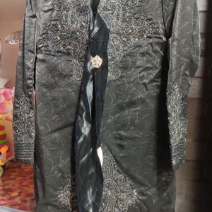 Black Sherwani