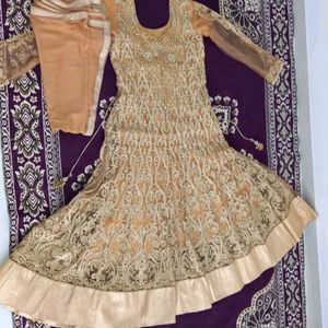 Golden Anarkali