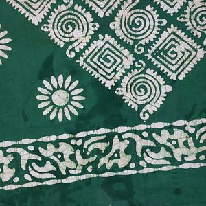 Pure Cotton Batik Print Dress Material