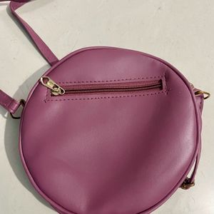 Dark Pink Sling Bag For Girls/Women