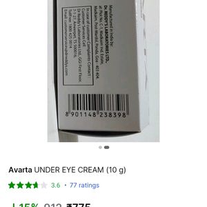 Light Under Eye Cream