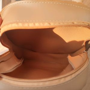 Tan Mini  Backpack