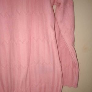 Pink Women Sweater