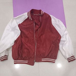 Women New Trendy Maroon Jacket