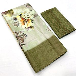 Premium Tussar Silk Saree For Women