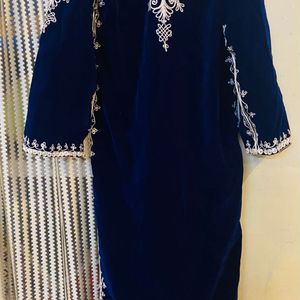 Velvet Kashmiri Gown