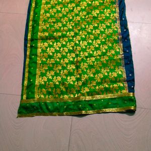 Pure Mysore Silk Gadwal Saree