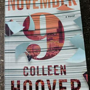 November 9 By Colleen Hoover