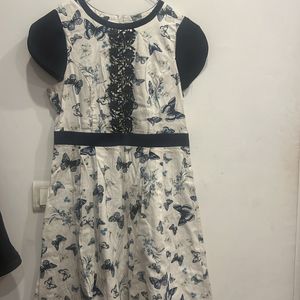 Beautiful Butterfly Print Dress