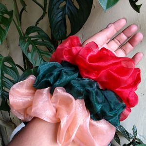 Organza Scrunchies