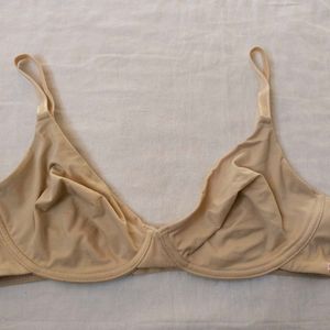 non-padded wired bra