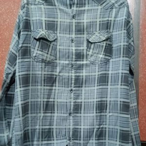 Mens Cotton Check Shirt