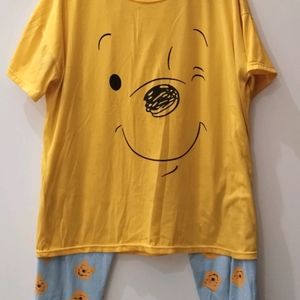Pooh Co-rd Set Night Wear