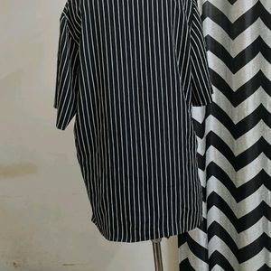 Plus Size Striped Top