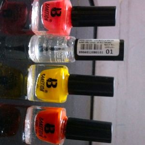 Combo Of Four Nail Paints