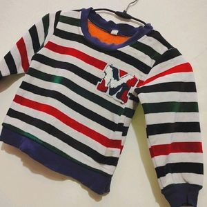 Multi Winter Sweatshirt For Baby Boy 18-24 Month