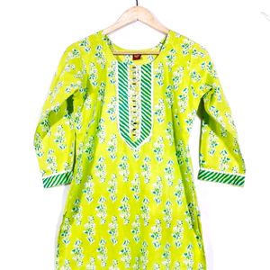 Pure Cotton Kurti Pant Set