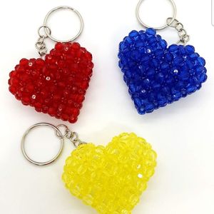 Heart Charm Keychains