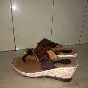 Brown Colour Sandal 6" Size