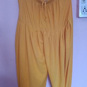 Readymade Yellow Patiyala With Pocket