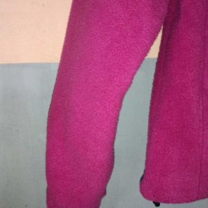 Rose Pink Wollen Jacket