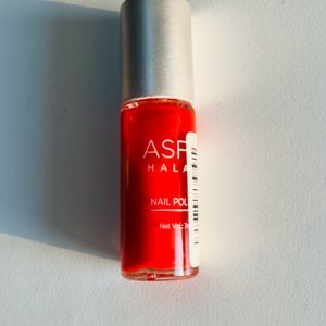 Asfa Halal Red Nail Paint