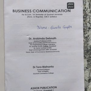 Business Communication (B.Com)