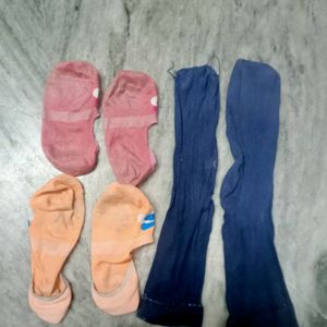 Total 10 Pairs Used Socks