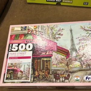 Paris Street Puzzle For Kids