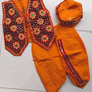 Orange Navratri Outfits For Kids. Please See Measurements Before Buying