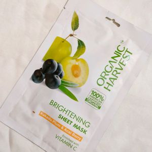Organic Harvest Brightening Sheet Mask