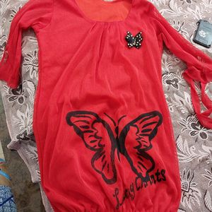 Red Butterfly Top