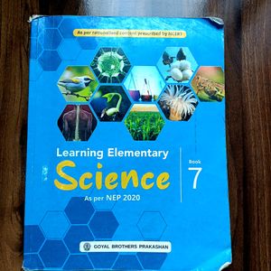 Science Textbook Goyal Brothers For Class 7th Cbse