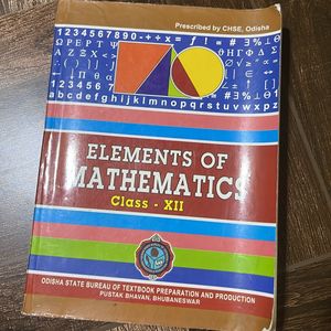 Class 12 Mathematics Books Chse