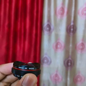 Mobile Camera Lens , 16mm 4k Wide , 15x Macro