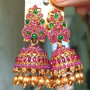 Beautiful Temple Jewellery Earrings