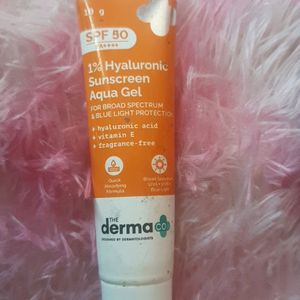 DERMA 1%HYALURONIC SUNSCREEN AQUA GEL