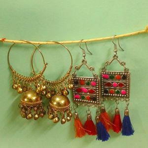 Earrings ( 2 Set )