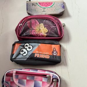 Beautiful School Pouches Combo